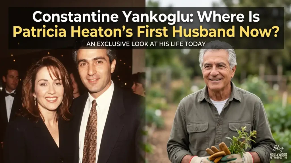 Constantine Yanakoglu and Patricia Heaton's relationship history overview