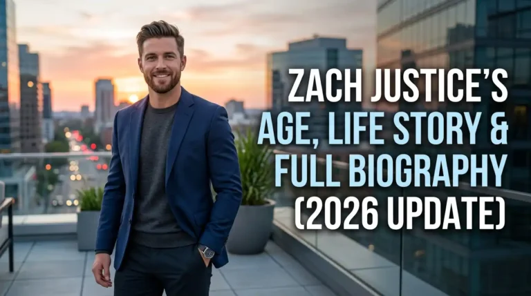 Zach Justice biography, age, career, and life story update